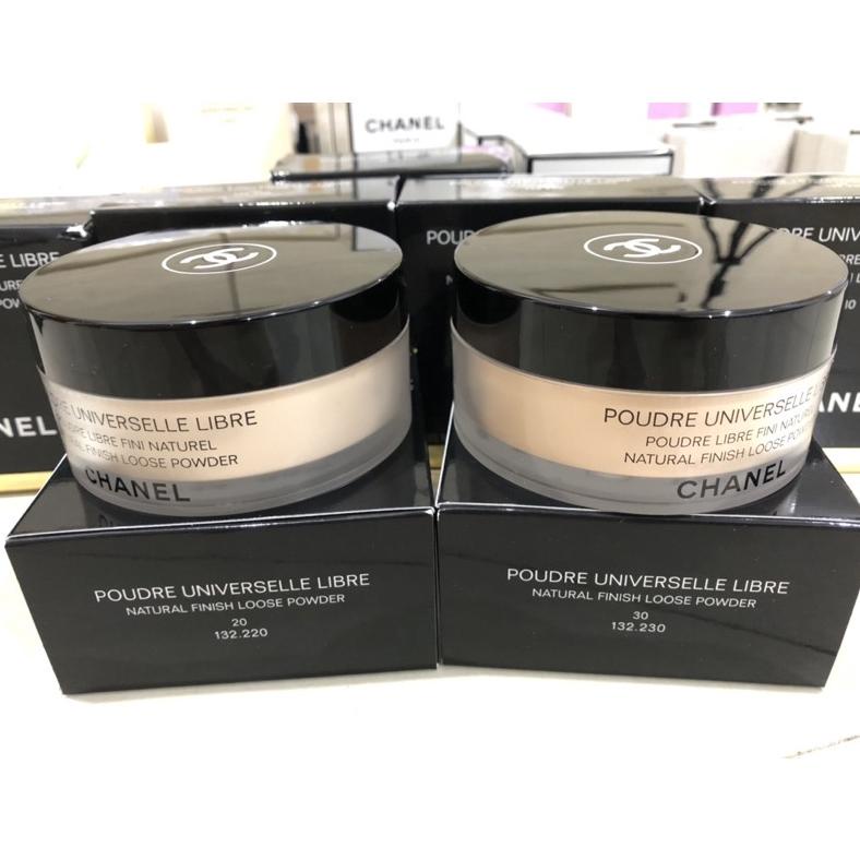 Chanel Natural Finish Loose Powder Shade 20 30 Poudre Universelle Libre Bedak Tabur