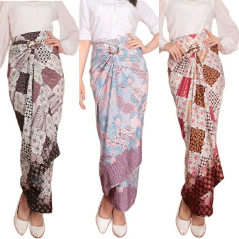 (50 Motif) Rok lilit batik modern motif terbaru / kain batik terbaru / rok kondangan / Rok Kebaya Wisuda / Rok Batik Floral / Rok Serut / Rok Batik Murah Terlaris