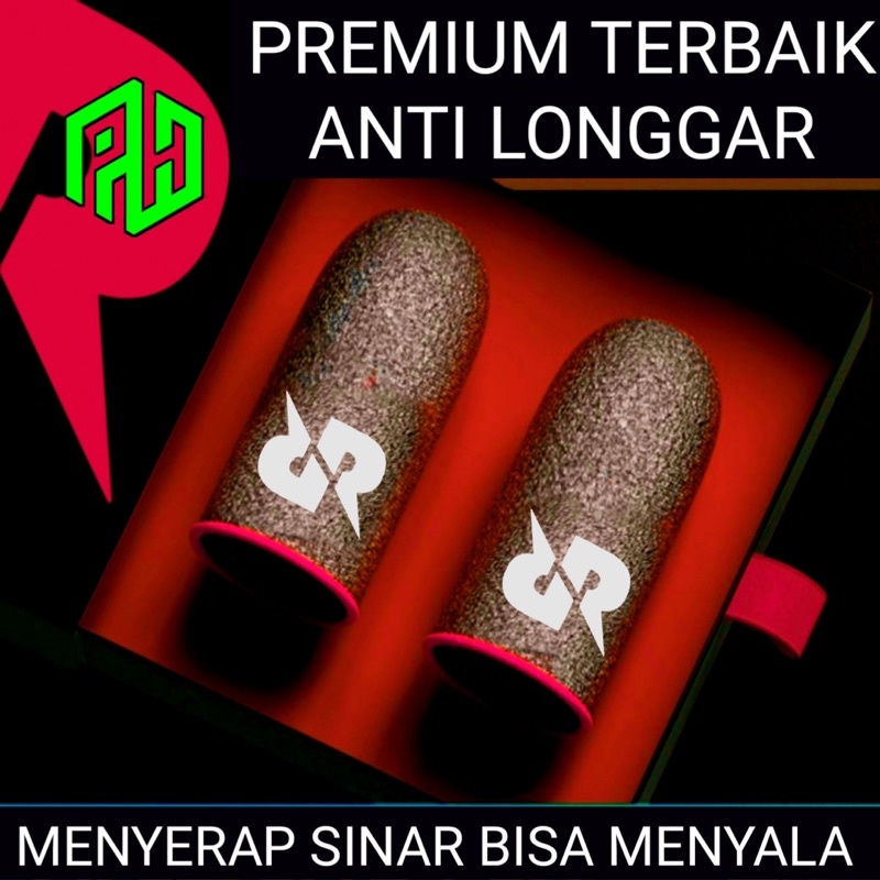 (PH) SARUNG JARI JEMPOL RRQ MENYALA SARUNG JEMPOL GAMING PREMIUM