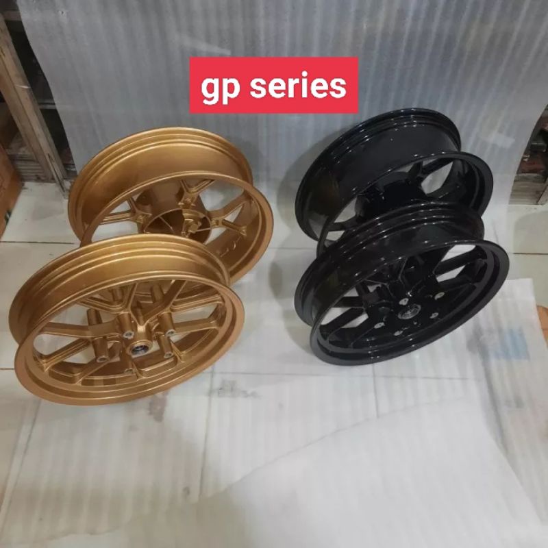 VELG RACING R25/BYSON/NINJA 250 FI V ROSSI MOGE 1SET UK 350/550-17 PNP