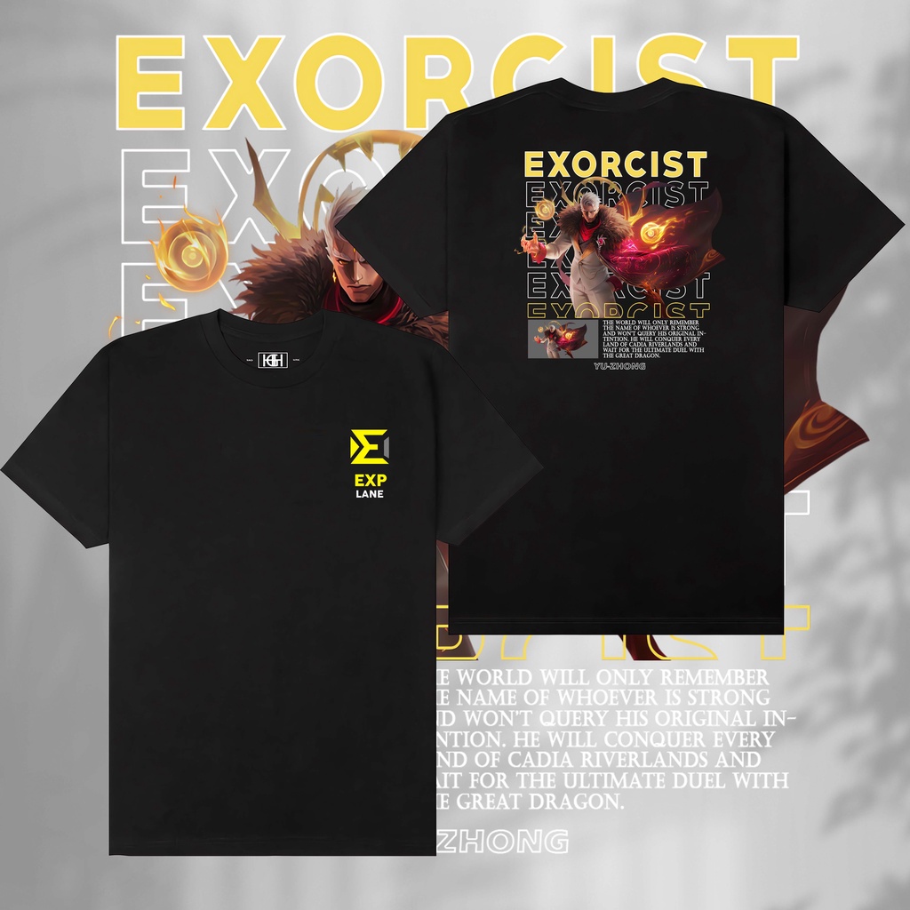 Tshirt Kaos Mobile Legends - Yu-zhong Exorcist ( Unisex )