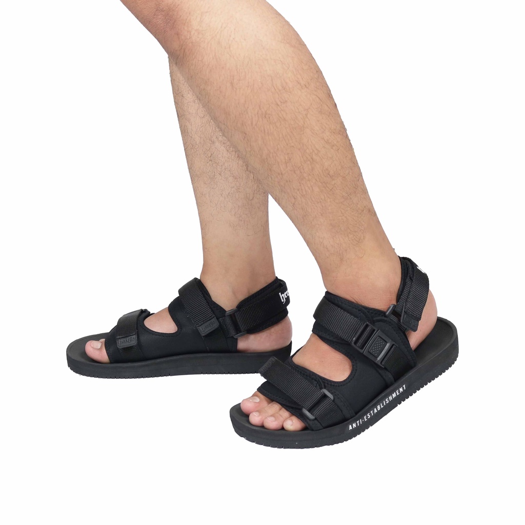 Heretic - Traveling Sandals - Blackout