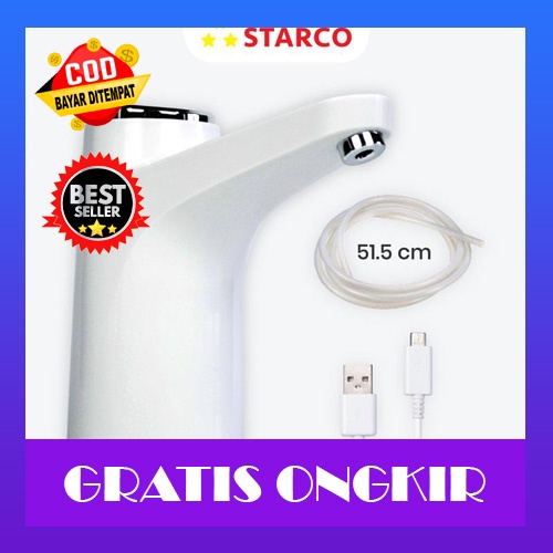 Pompa Air Galon Electric Elektrik Otomatis Mini Dispenser Air Bawah Water Pump Charge Recharge Charg