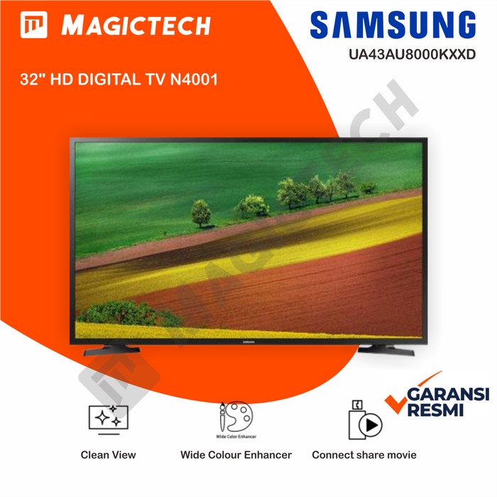 TV LED SAMSUNG 32 INCH (32") UA32N4001 / 32N4001 HD DIGITAL TV