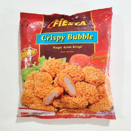 Fiesta Crispy Bubble Chicken Nugget 500gr