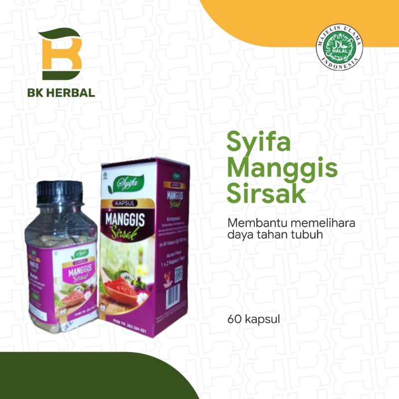 

Manggis Sirsak Syifa 60 kapsul