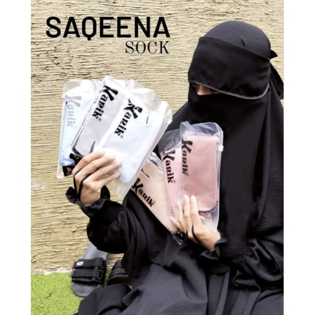 Kaos Kaki Jempol Anti Kotor Tumit Saqeena by Kanik SOKA