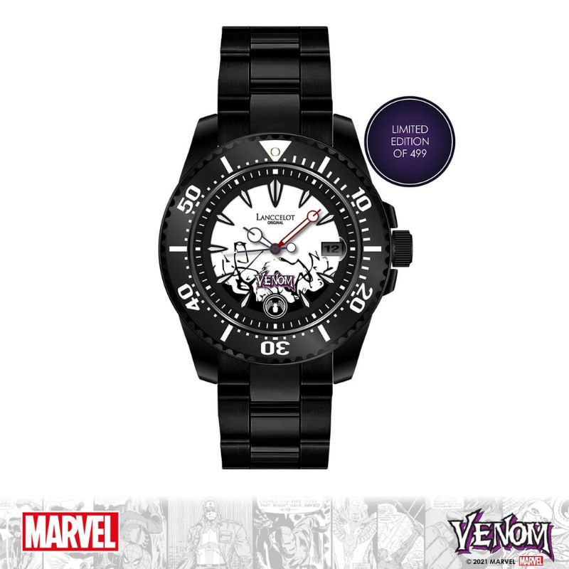 jam tangan Marvel venom lancelot male edition