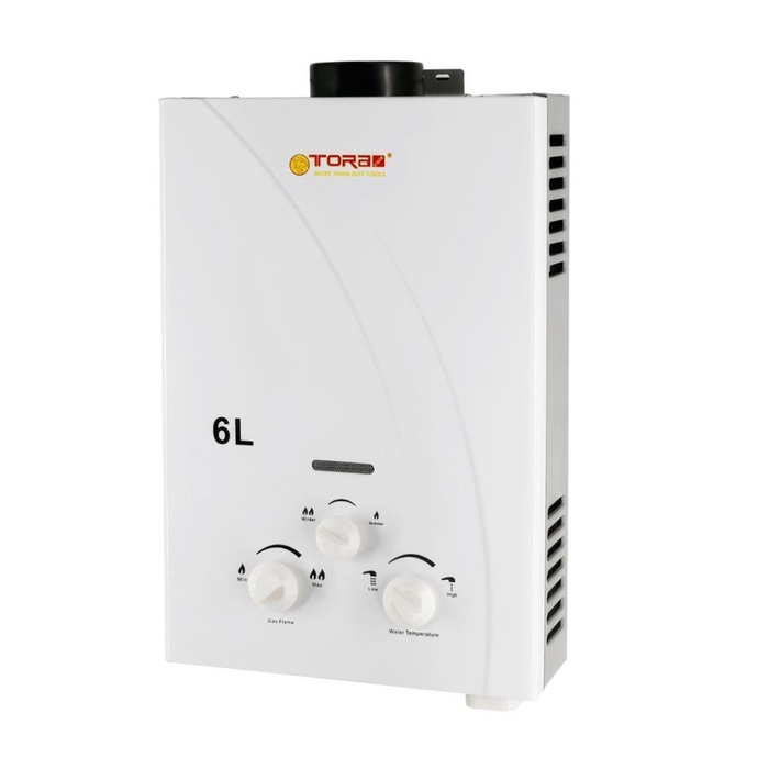 TORA Gas Water Heater - Pemanas Air 6 Liter Gas LPG GWHGA