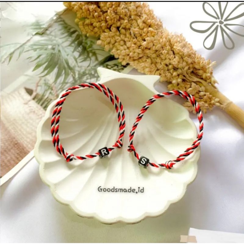 GELANG TRIDATU INISIAL HURUF DADU