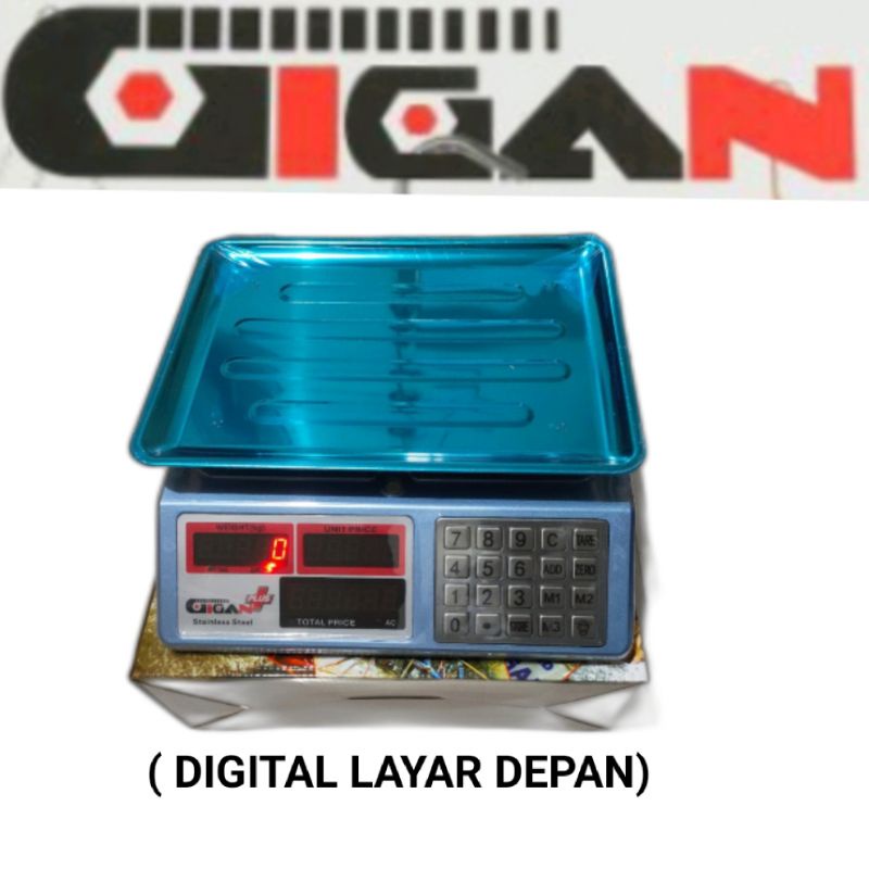 timbangan serbaguan digital 0.5- 40kg heavy duty gigan best quality