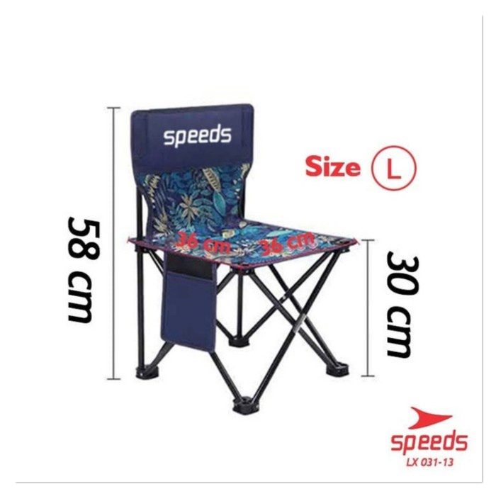 Kursi Lipat outdoor portable kursi camping speeds LX 031-4-L