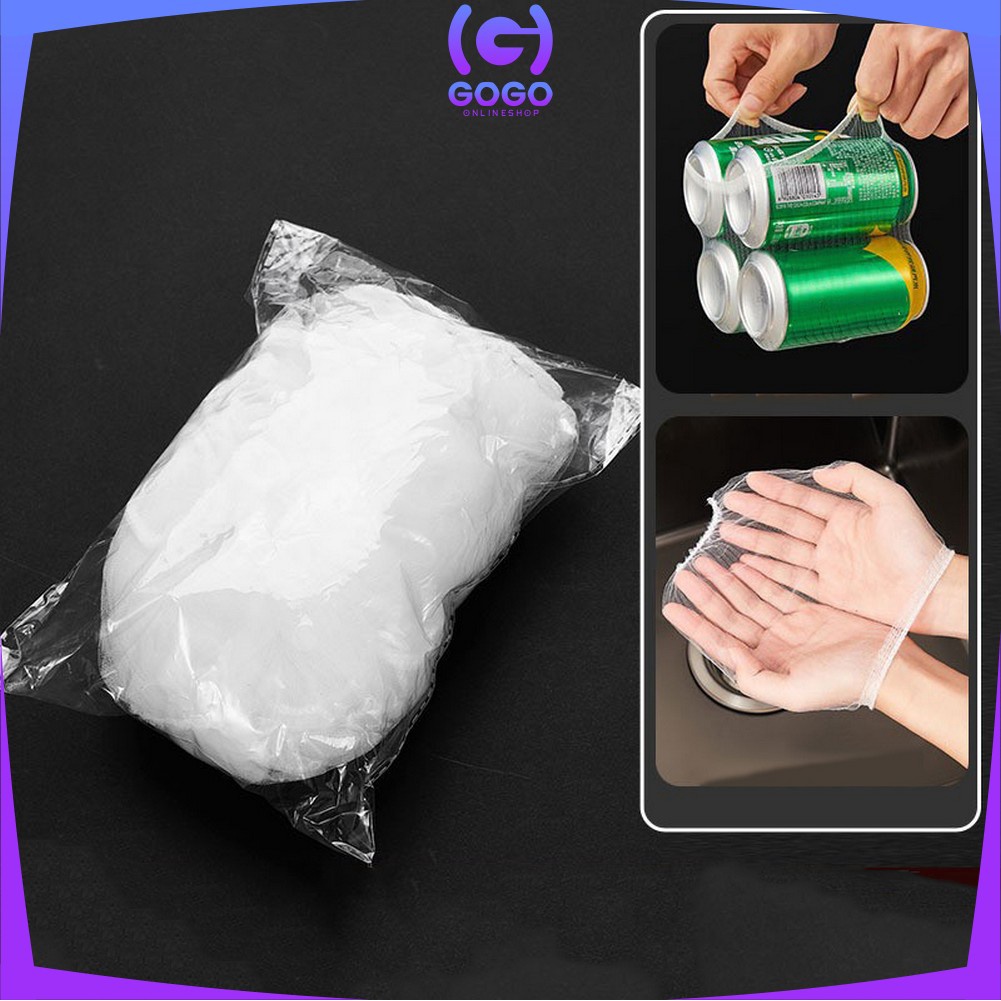 GOGO-C537 Saringan Wastafel Isi 50PCS Kantong Jaring Jala Penyaring Sampah Wastafel Sink Dapur / Filter Saringan Sampah Kitchen Sink Anti Mampet