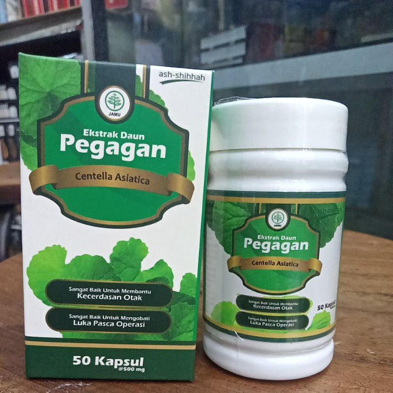EKSTRAK DAUN PEGAGAN 50 KAPSUL / KAPSUL JAMU PEGAGAN ASH-SHIHHAH 50 KAPSUL ASLI