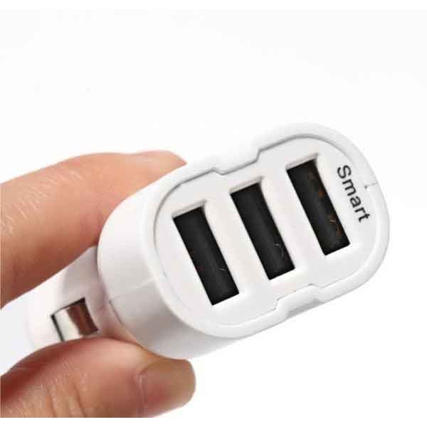Robot/ Car Charger 3 USB/ Fast Charging 4.8A/ RT-CC3S/ Charger
