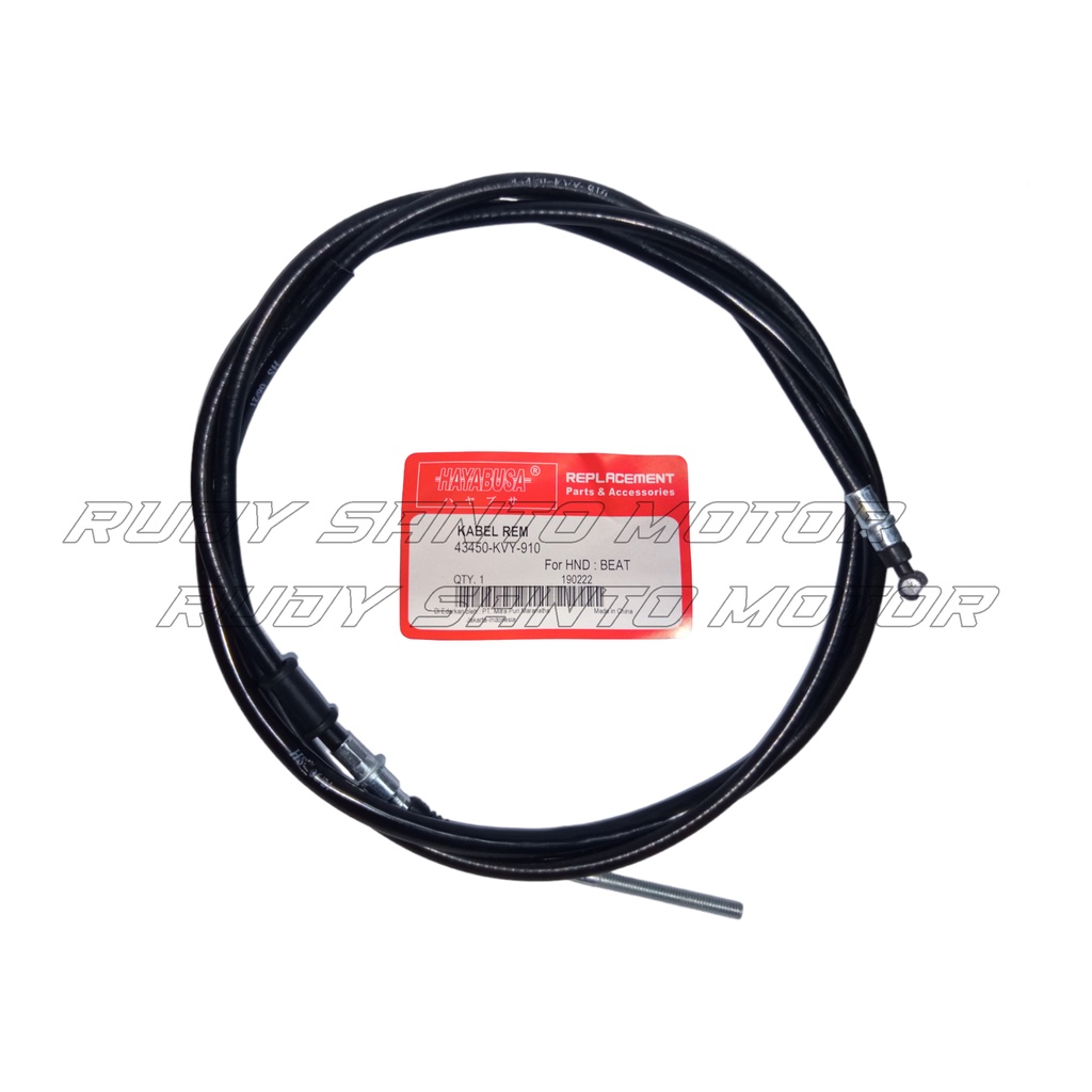 Kabel Rem Belakang Beat Karbu Hayabusa