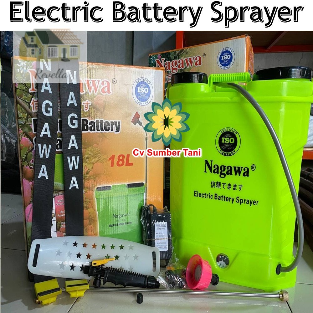 Jual Revella Tangki Sprayer Elektrik Yokohama Nagawa Liter Alat Semprot Hama Otomatis