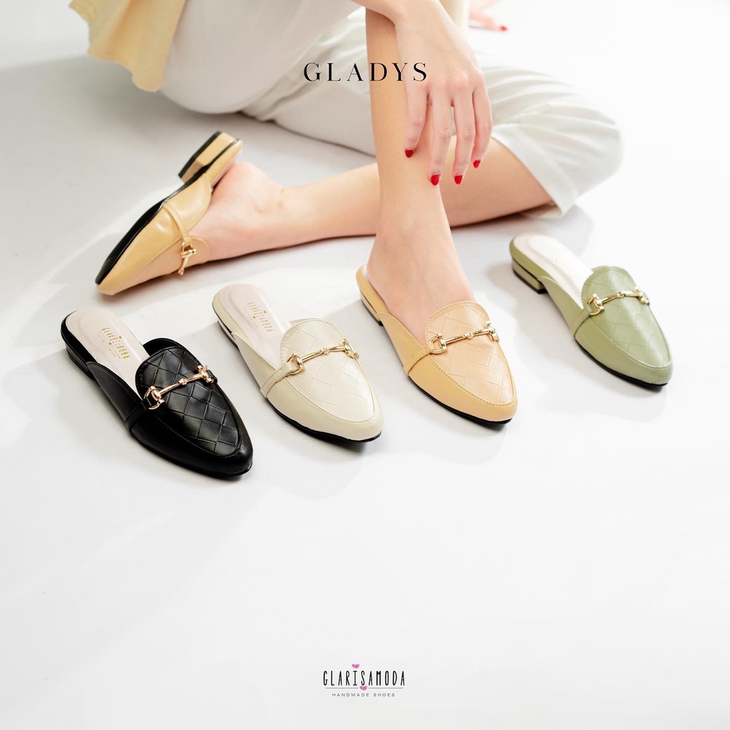 GLARISAMODA Gladys Sepatu Sandal Wanita Heels 3cm Sepatu Kerja