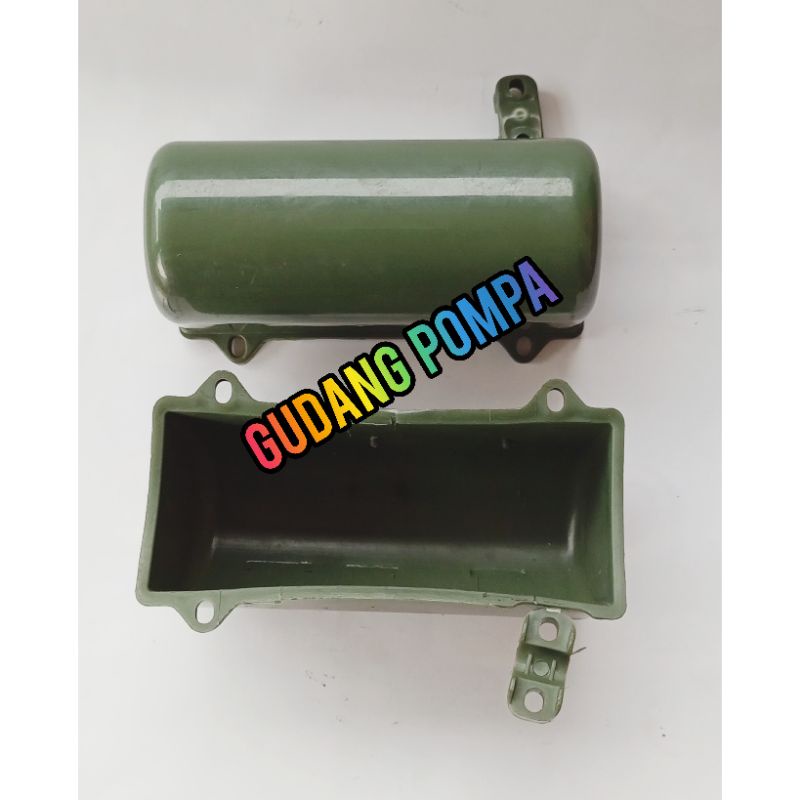 Tutup terminal / tutup capasitor pompa air Shimizu 267/268, Original.