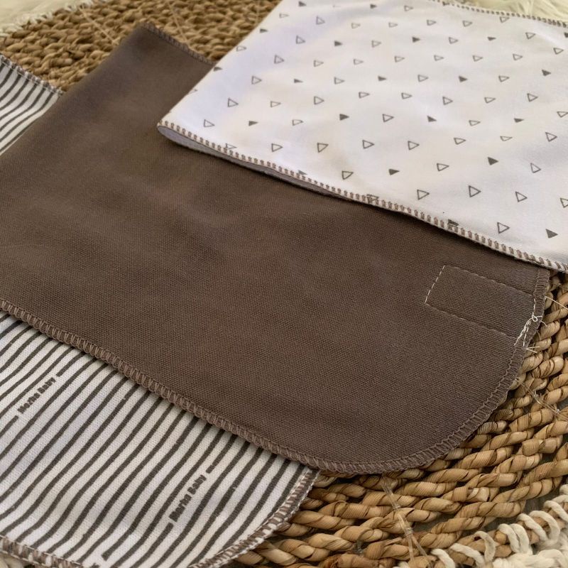 SERIAN ABU 3/6 pcs Gurita instan bayi gurita rekat bayi GYP BABY