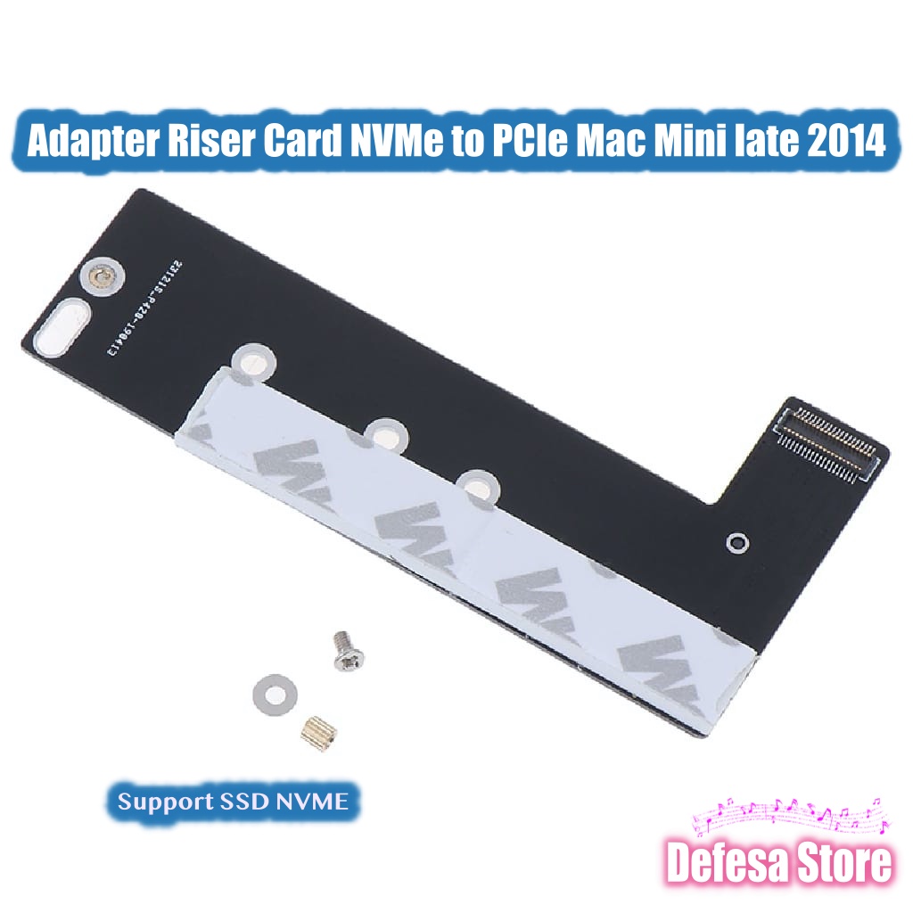 Adapter Riser Card NVMe to PCIe Mac Mini A1347 late 2014