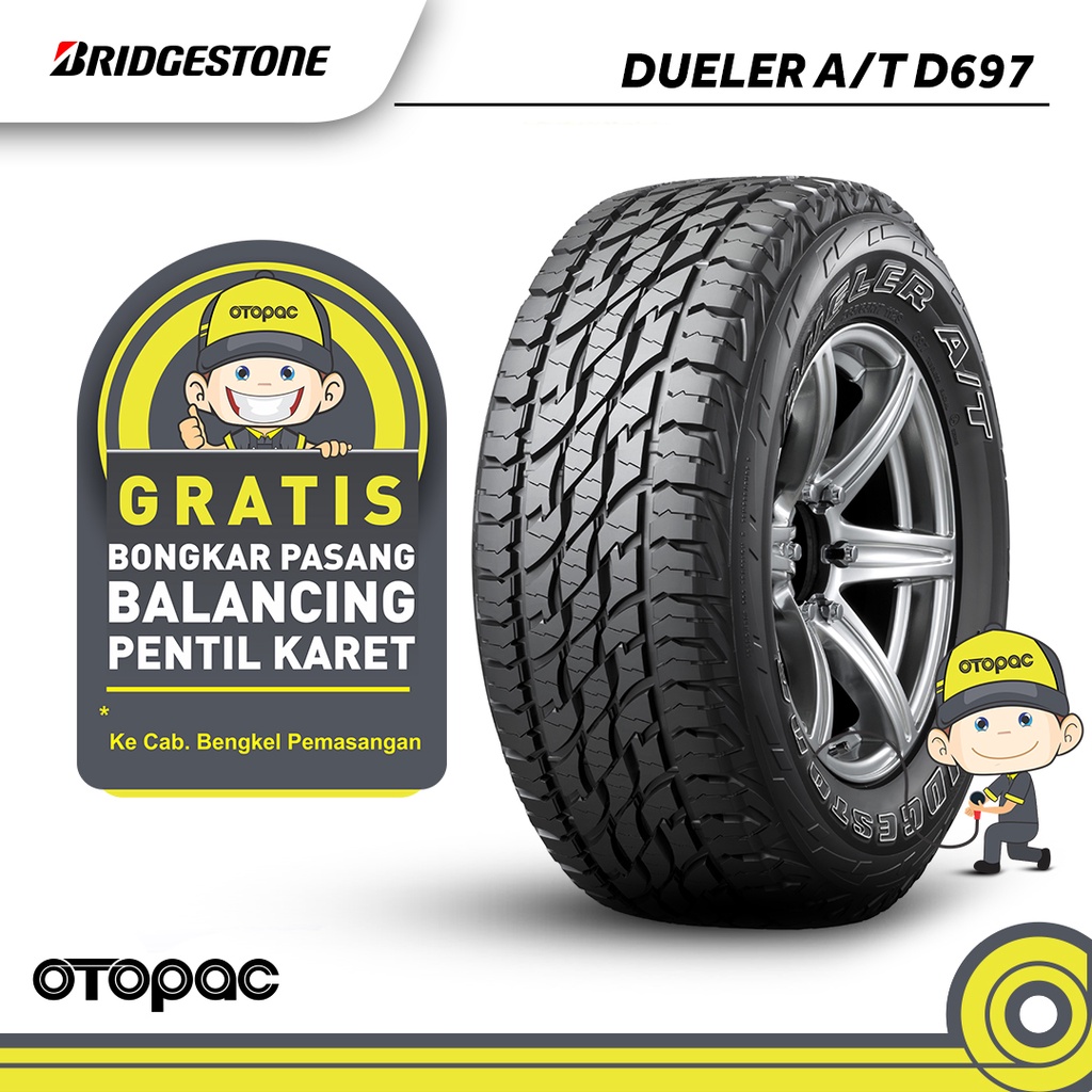 Ban mobil Bridgestone Dueler A/T D697 30X9.50 R15