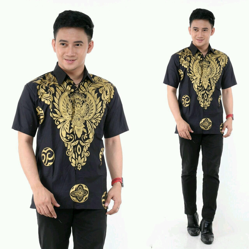 Kemeja batik pria PPBTK07 WSA04 lengan pendek //kemeja batik pria terbaru/hembatikpria  modern