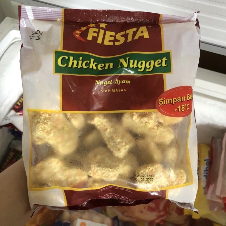 

[COD] ☈ Fiesta Chicken Nugget Original 500gr aifaj