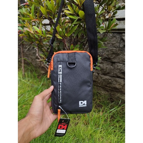 Tas Slingbag Pria Original Merk DM Bahan Waterproof | Tas Bahu Pria Minimalis Konveksi