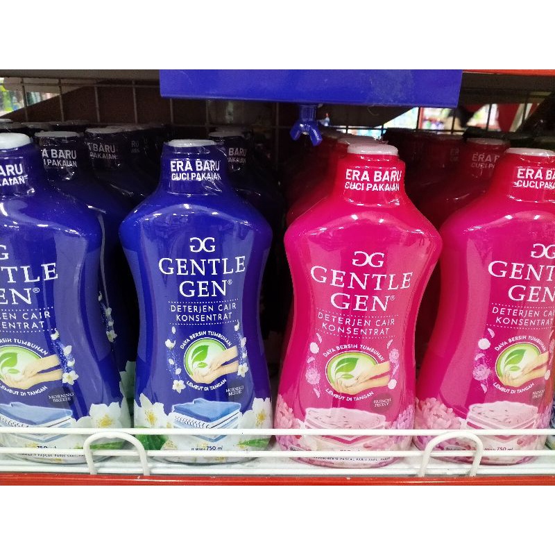 GENTLE GEN BOTOL DETERGENT TUMBUHAN WANGI &amp; LEMBUT 750 ML