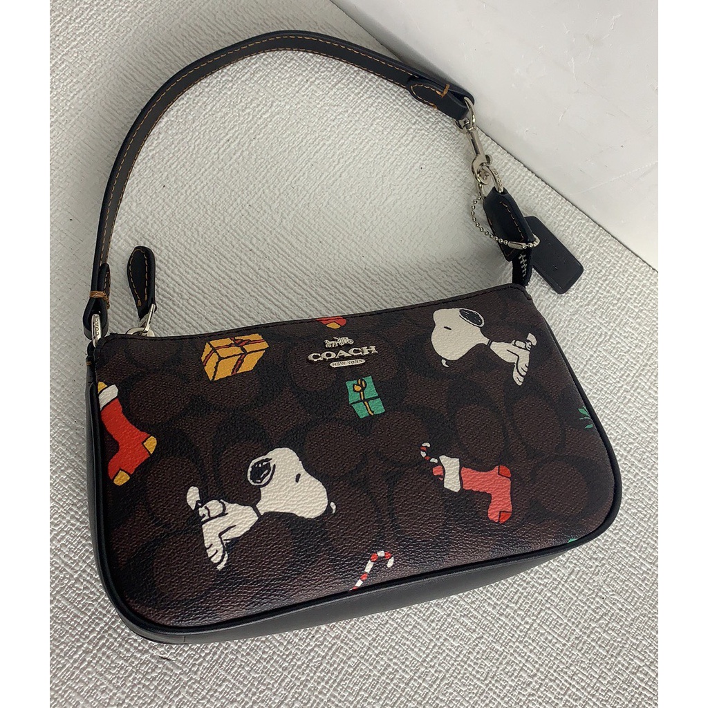 COACH CC914  ce707  Teri Happy Puppy Underarm Bag Mahjong Bag Crossbody Bag 707  914  yxb