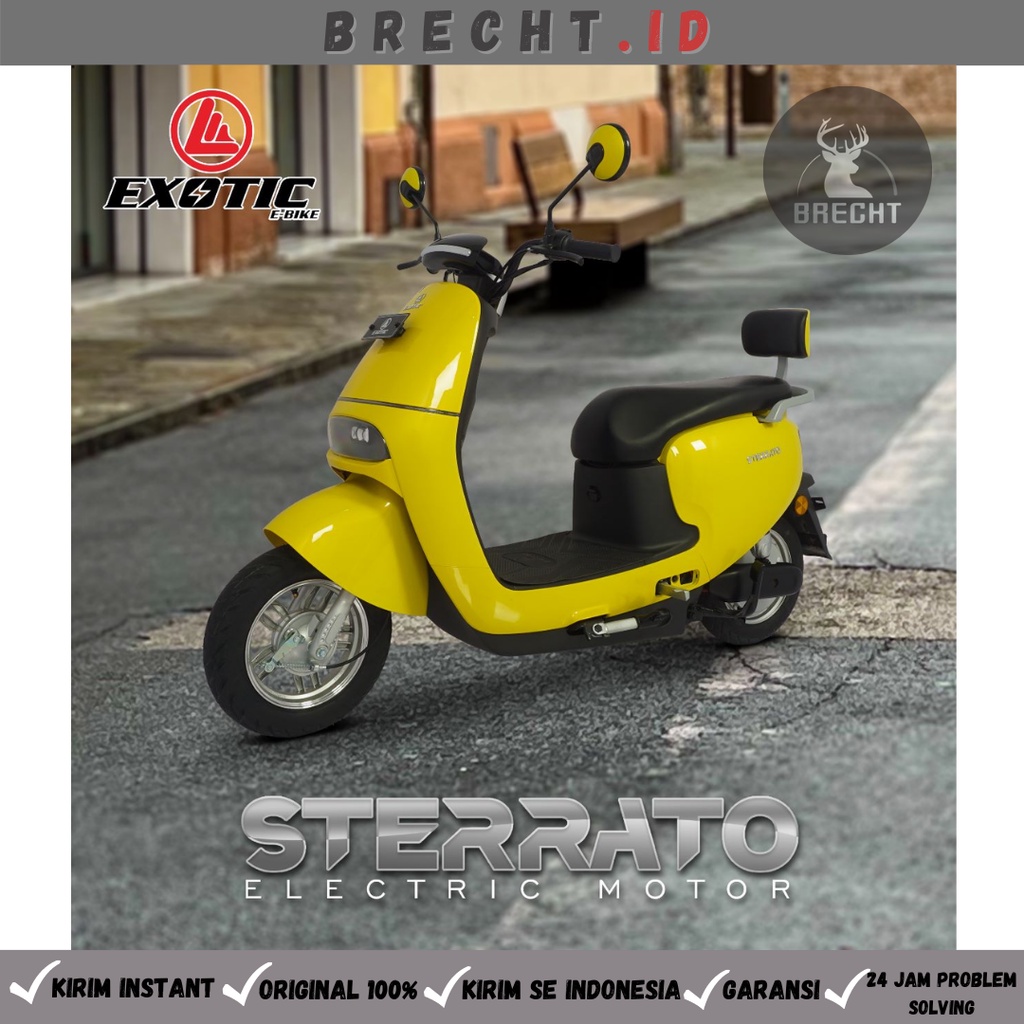 Sepeda Motor Listrik Exotic Sterrato