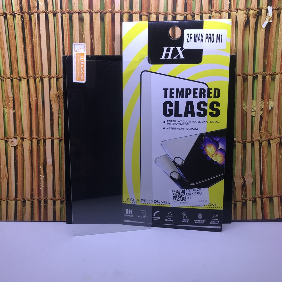 TG / TEMPER GLASS / TEMPERED / ANTI GORES / TEMPERGLASS HX ZENFONE MAX PRO M1