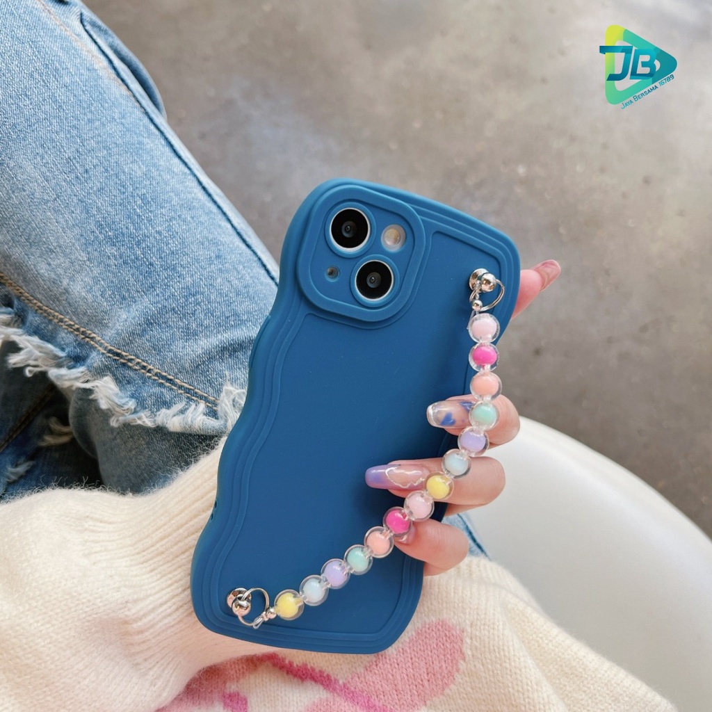 GC02 SOFTCASE GELOMBANG RANTAI MANIK FOR OPPO A3S A1K A5S A7 A11K A12 A15 A16 A55 A17 A17K A31 A8 A37 NEO 9 A39 A57 A9 A5 A52 A92 A53 A33 2020 A54 A55 A57 2022 A77S JB6961