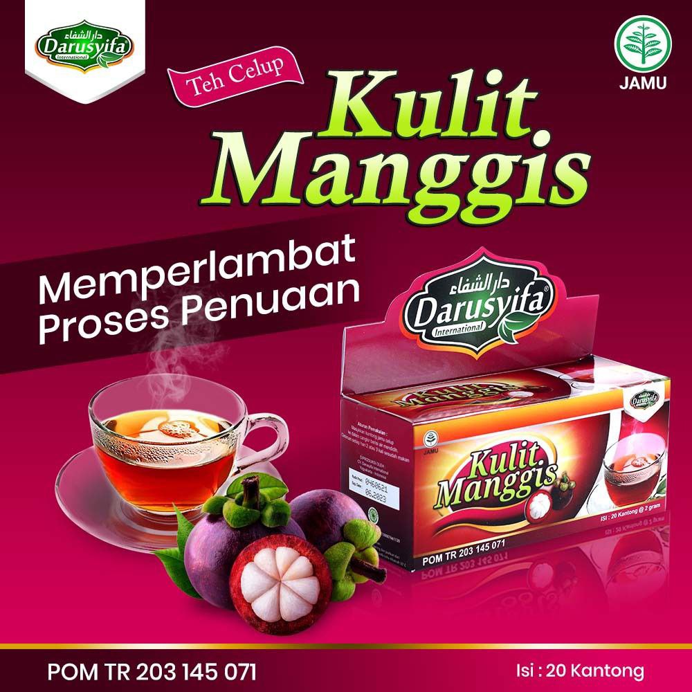 

Teh Kulit Manggis Darusyifa Teh Antioksidan Anti Kanker