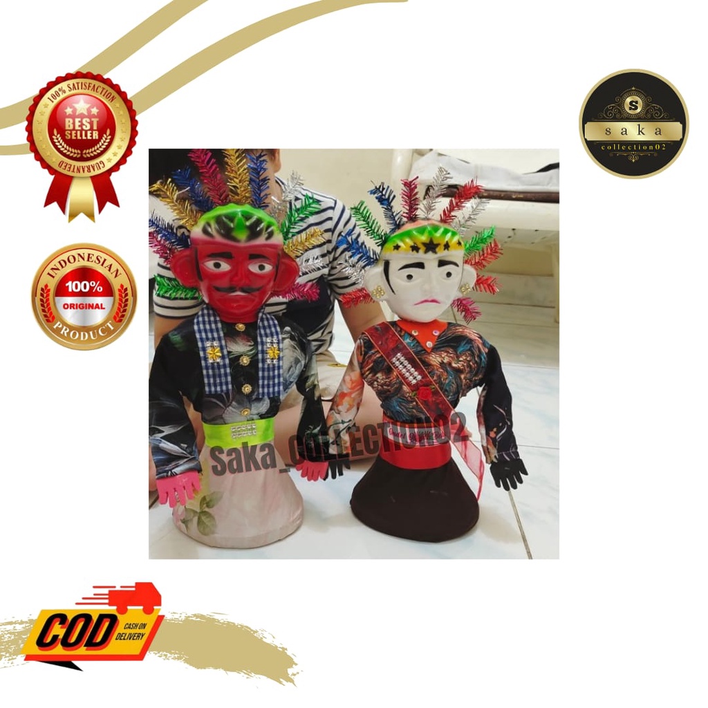 ONDEL - ONDEL BONEKA TERLARIS TINGGI 33CM / ONDEL2 MAINAN