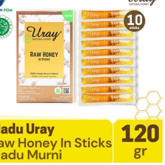 

EBR957 MADU URAY STICK SACHET ASLI MURNI | GINGER MADU HUTAN NUTRISI NATURAL HONEY ||