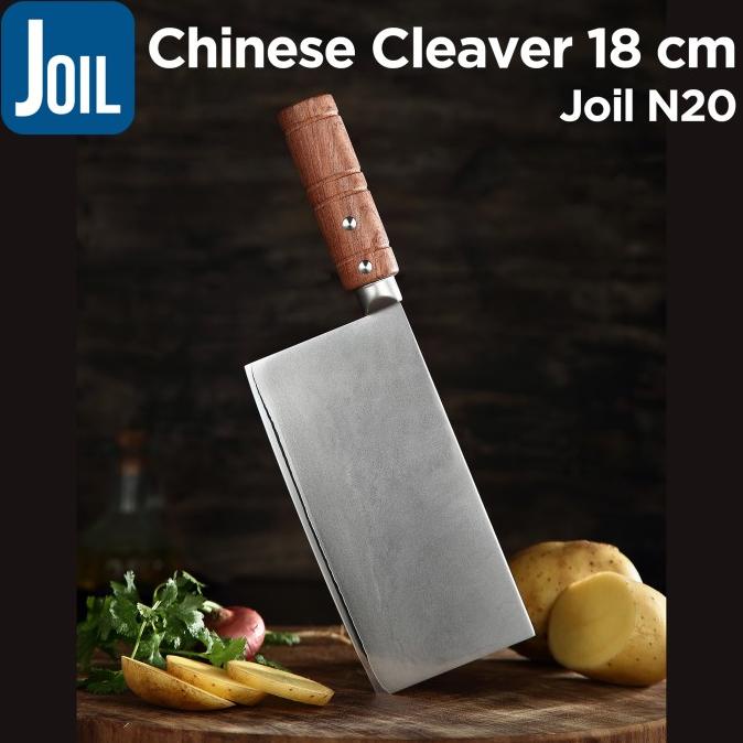 Pisau Golok Dapur Chinese Cleaver 7" Oriental Chef Knife - Joil