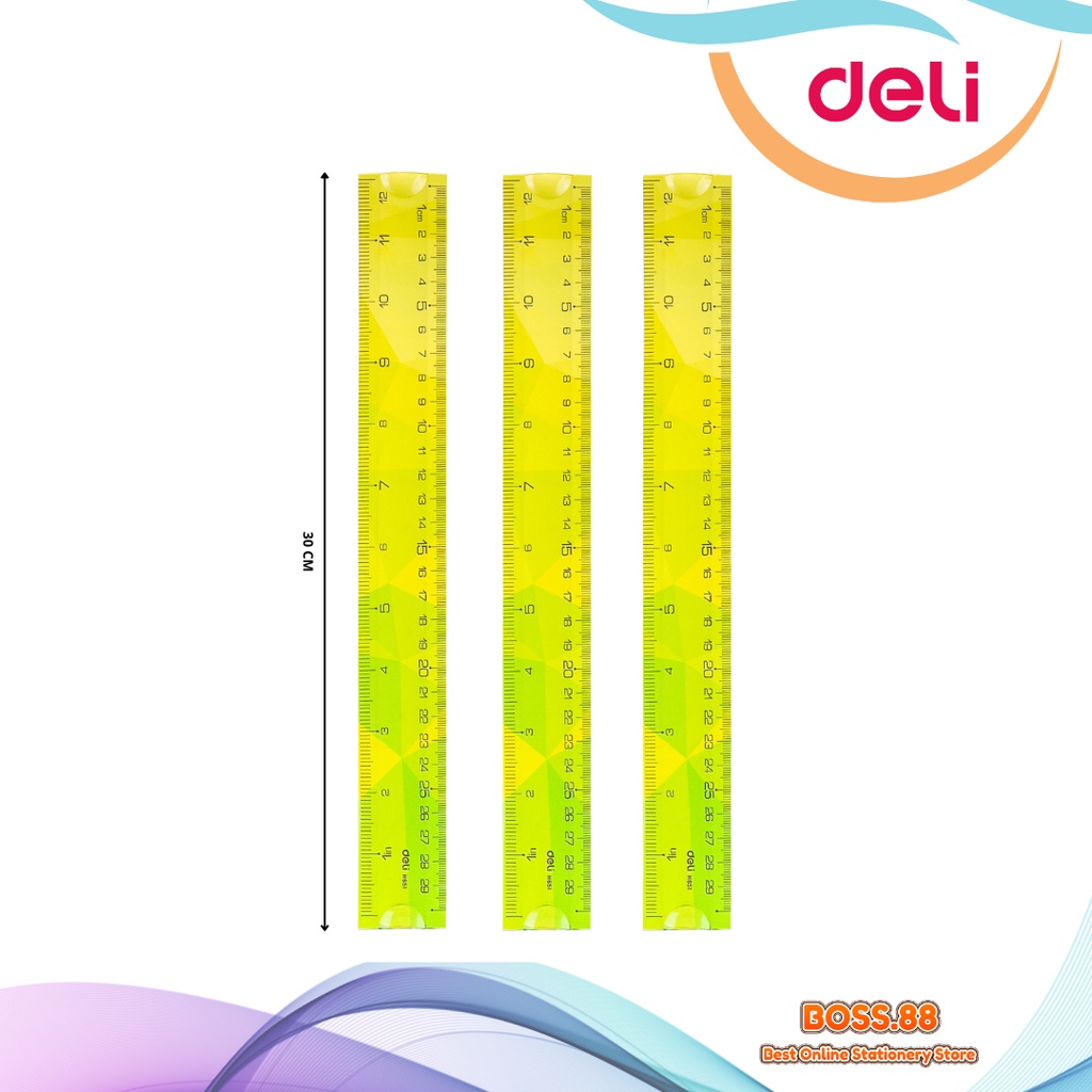 

RULER / GARISAN FLEX DELI 30 CM H651