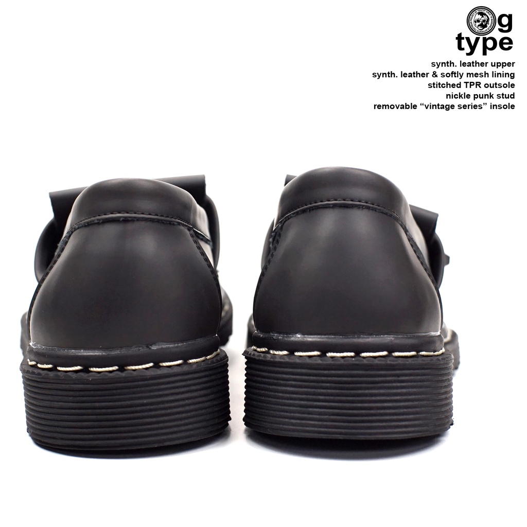 stud vintage black - loafer xouth