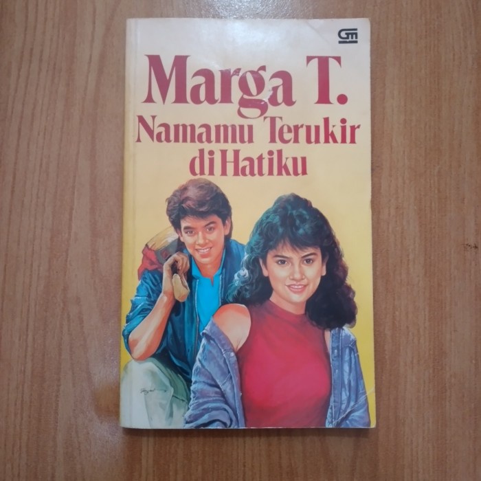 ORIGINAL Novel namamu terukir dihatiku - marga t