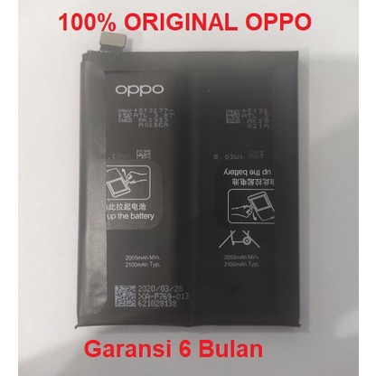 Baterai Battery  Oppo Find X2 BLP769 Original100%