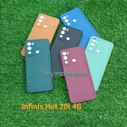 Case Pro Camera Infinix Hot 20i 4G Soft Matte Protector