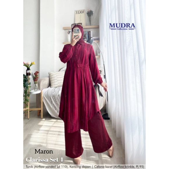 CLARISA SET 4 by mudra hijab