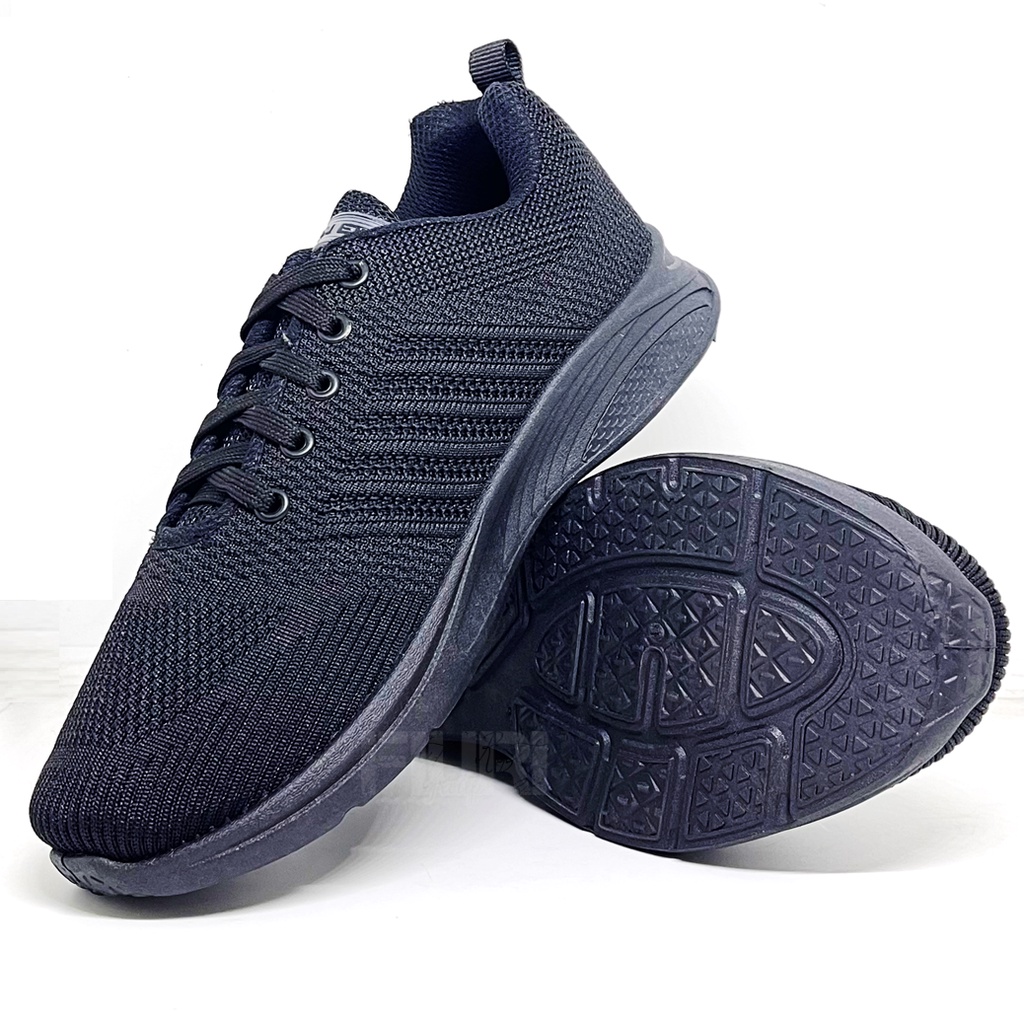 FIURI - NEW ERA - ALPHARD 39-43 FULL HITAM - Sepatu Kets Pria - Sepatu Sneakers Pria - Sepatu Olahraga Sport Pria - Sepatu Casual Kanvas - Sepatu Jogging Lari Fitness Gym Senam Pria - Sepatu Sekolah Bertali SMP SMA