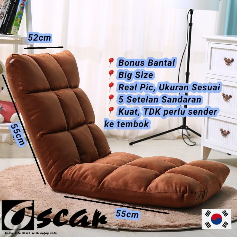 ( HARGA PROMO)kursi lipat lesehan, kursi lesehan &quot; OSCAR&quot;