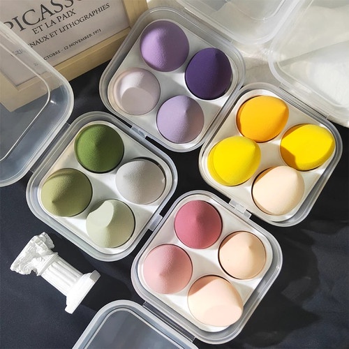 [4PCS] BEAUTY BLENDER BEST QUALITY SPON / ISI 4 PCS PREMIUM SPONGE