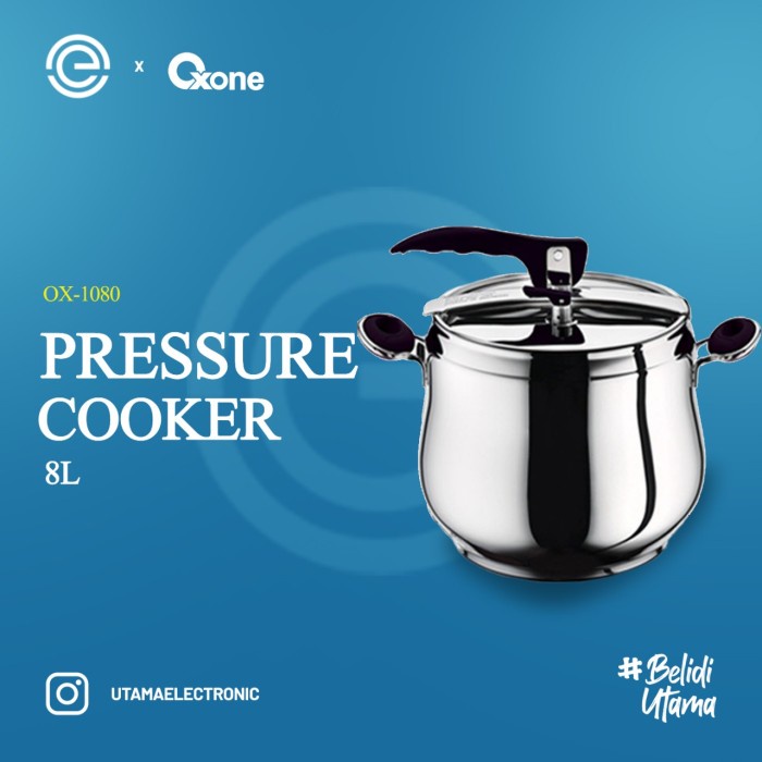 Presto Oxone Panci Presto Stainless Steel 8 Liter Ox-1080