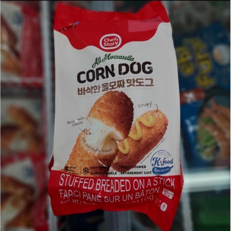 

Wooyang All Mozarella Corn Dog 400 gram