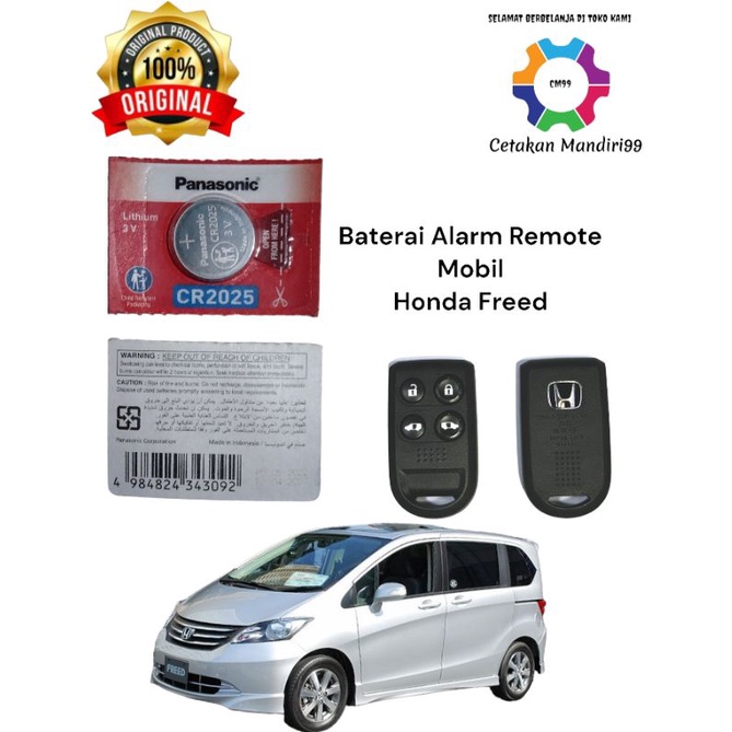 Baterai Remote Honda Fred Baterai Remote Mobil Honda Freed